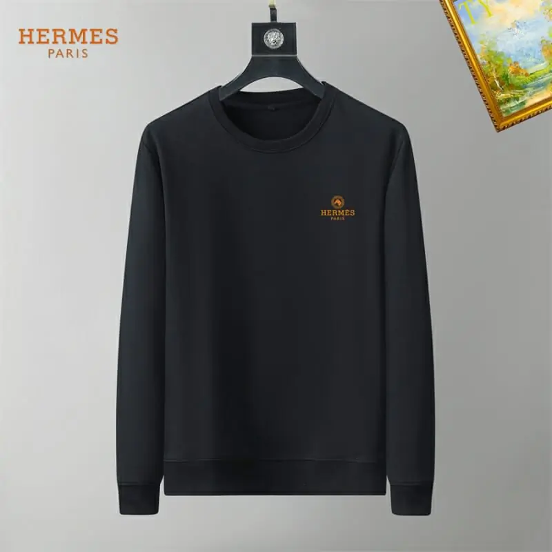 hermes sweatshirt manches longues pour homme s_1254367